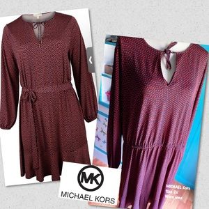 Michael Kors Red/Black Dress